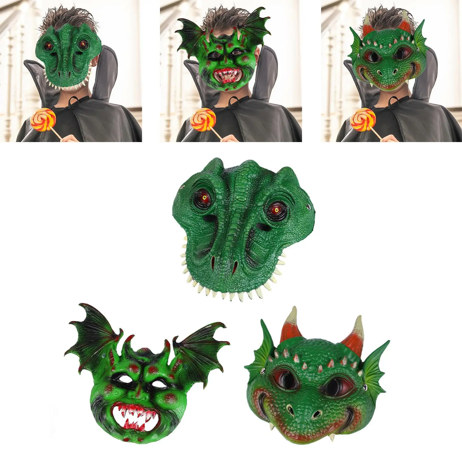 

Dragon Mask Party Cosplay Halloween Masquerade Mask for Carnival Masquerade