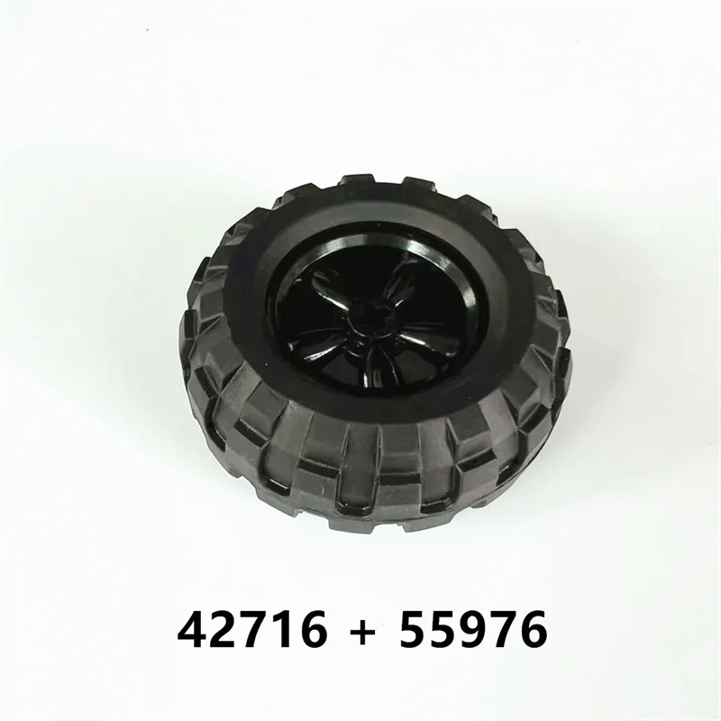 42716 Wheel 30.4mm x 20mm Tyre 15413 44309 55976 70695 Brick Collection Bulk Modular GBC Toys For Technical MOC Buildings Blocks