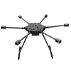 F850 전체 탄소 섬유 Hexacopter 프레임 키트 Pixhawk 항공 사진과 호환되는 접이식 850mm Hexa-Rotor 드론 프레임 4