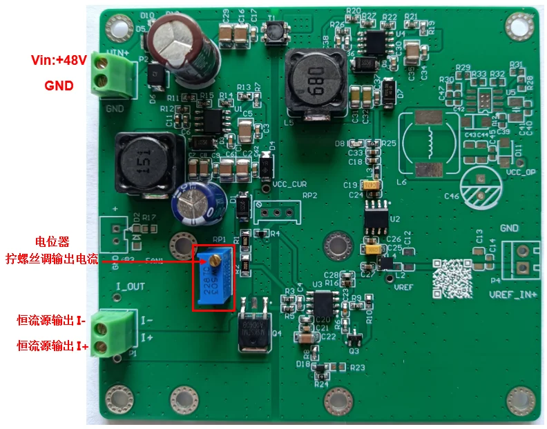 Stable Ultra-high Precision Constant Current Source 100uA positive/negative 0.01uA Test LED Voltage 38V Customizable Current