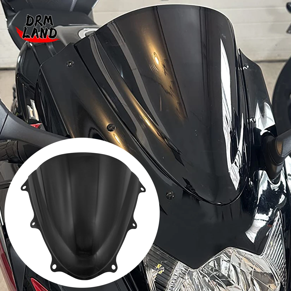 Motorcycle Windshield Windscreen Double Bubble Fairing Screen Accessories For Suzuki GSXR600 GSXR750 GSXR 600 750 K11 2011-2024