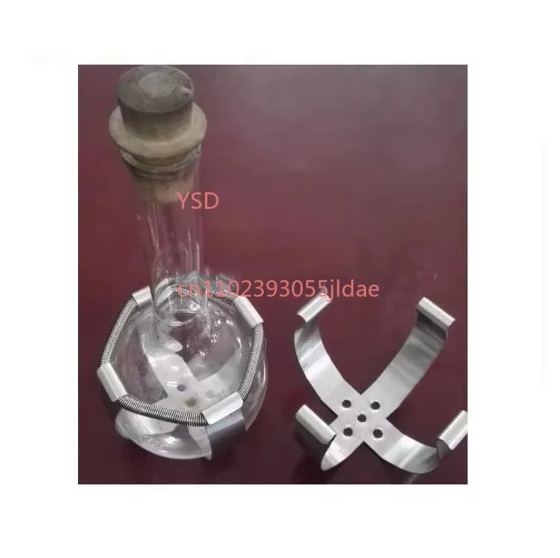 Stainless Steel Flask Shaker Clamp Lab Oscillation Equipment Fixed Clip Various Capacity
