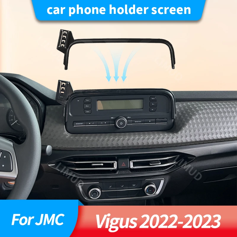 

Car phone holder screen For JMC Vigus 2022-2023 a great helper for stable anti-shake in-car navigation and foldable storage