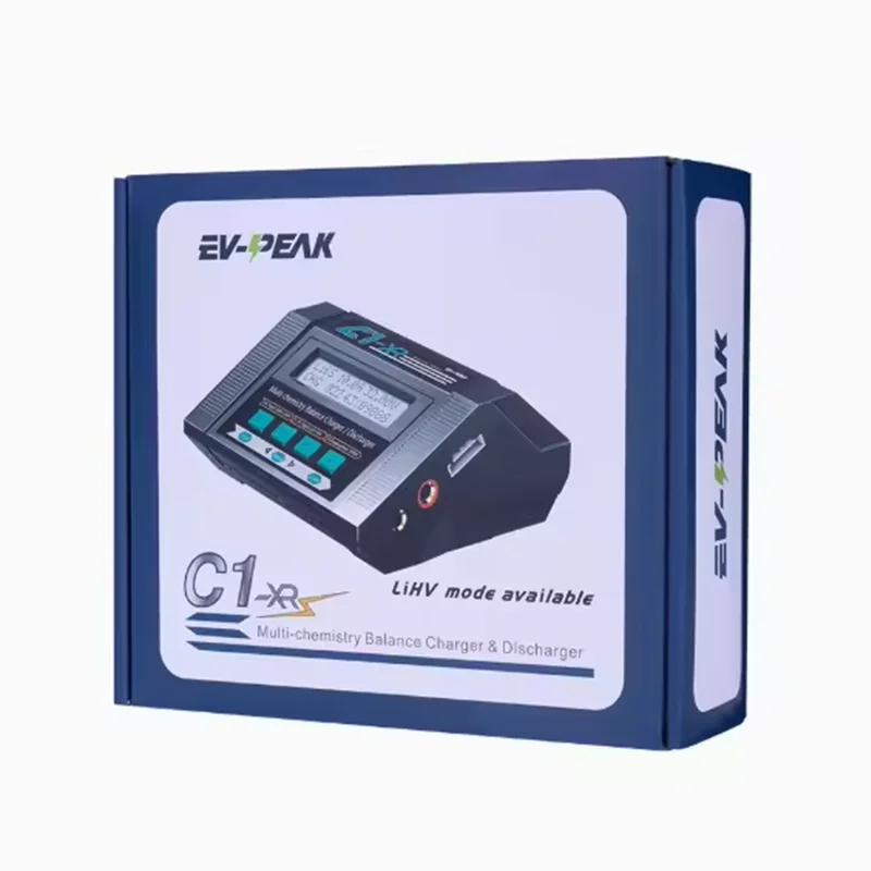 EV-Peak C1-XR 多機能 100W 10A C1 6A 50W DC バランス充電器（LiPo、LiIon、LiFe、NiCd、NiMHバッテリー対応）