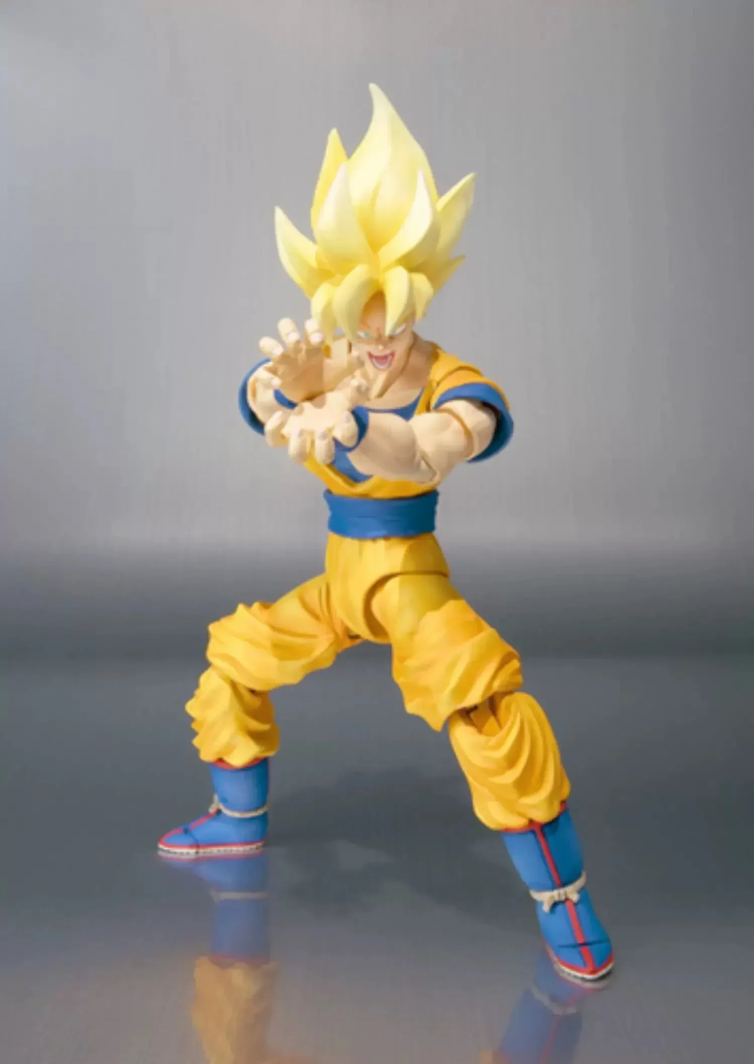 In Magazzino 100% Originale Bandai Shf Sh Figuarts Dragon Ball Super Saiyan Son Gokou Goku 1.0 Action Figure Anime Modello Giocattoli Figura