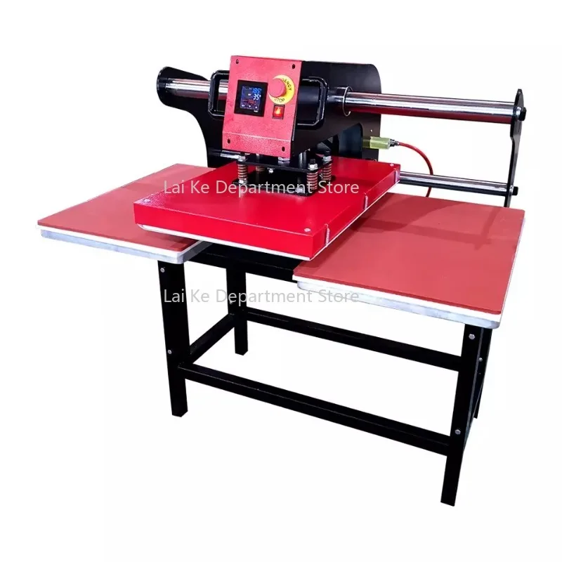

Double Station Pneumatic Heat Press Machine Industrial Use Up-Slided Design