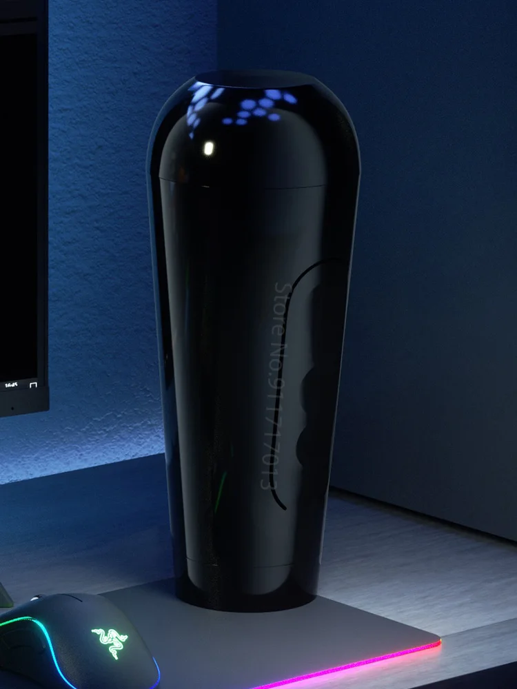 جهاز استمناء صناعي واقعي للبالغين ، مهبل ثلاثي الأبعاد ، محفز فموي ، كأس طائرة ، ألعاب جنسية للبالغين ، منتجات مثيرة للتدليك #3