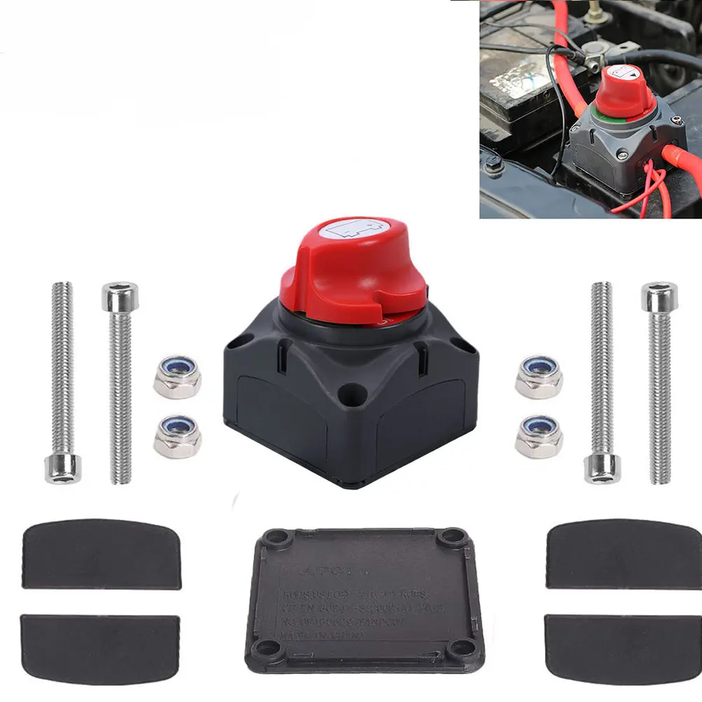 

275A Cut-Off Automotive Shut Knob Low Voltage Disconnect Third Gear Sturdy Durable Small Size Suitable For