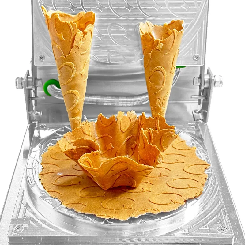 Cone crispy machine Italian ice cream cone machine supports 110V-220V