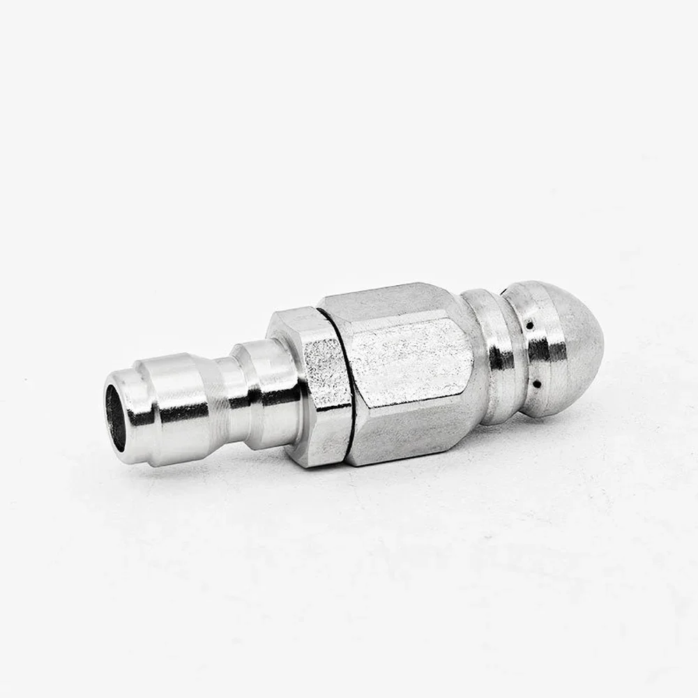 Quick Connect Nozzle Drain Cleaning Nozzle 5.6*1.18cm Quick Connect Cleaning Tool Hand Tool Set Compact Design