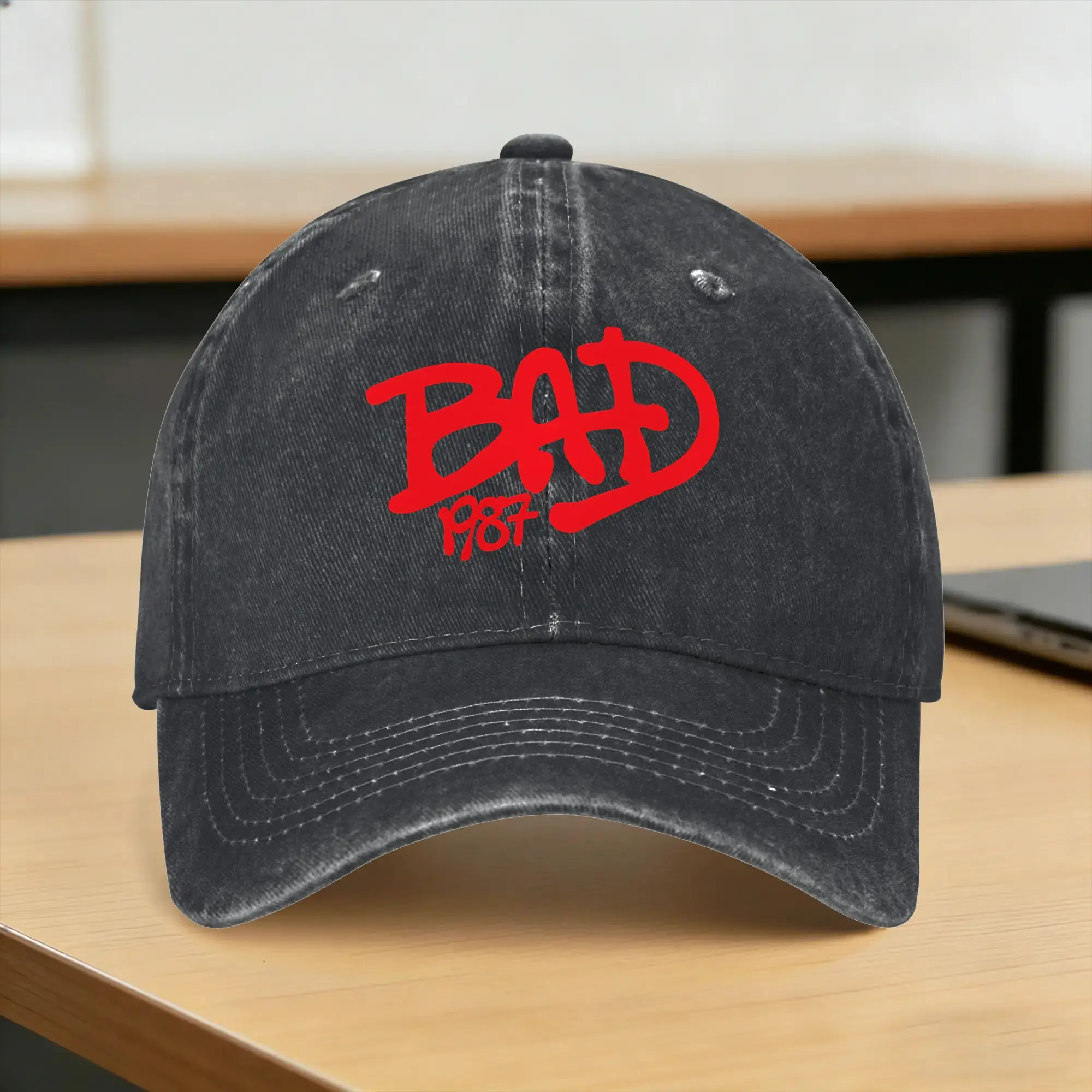 BAD Michaels Jacksons Casual Baseball Cap  Running Hippie Trucker Hat Summer High Quality Unisex-Teens Baseball Caps