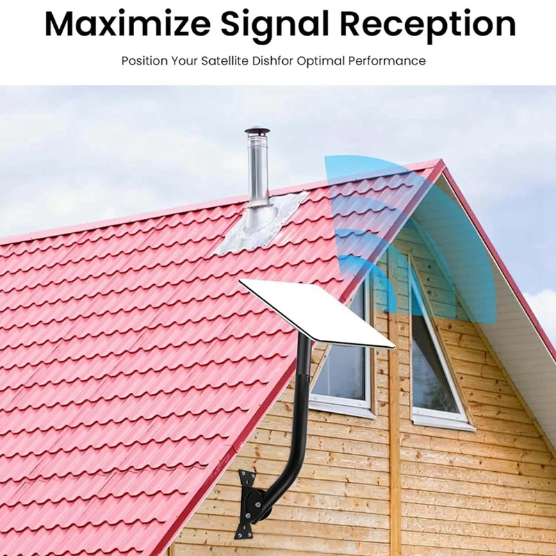 Starlink V2 用デイリーマウントキット Starlink インターネットキット衛星用ロングウォールマウントとポールマウント
