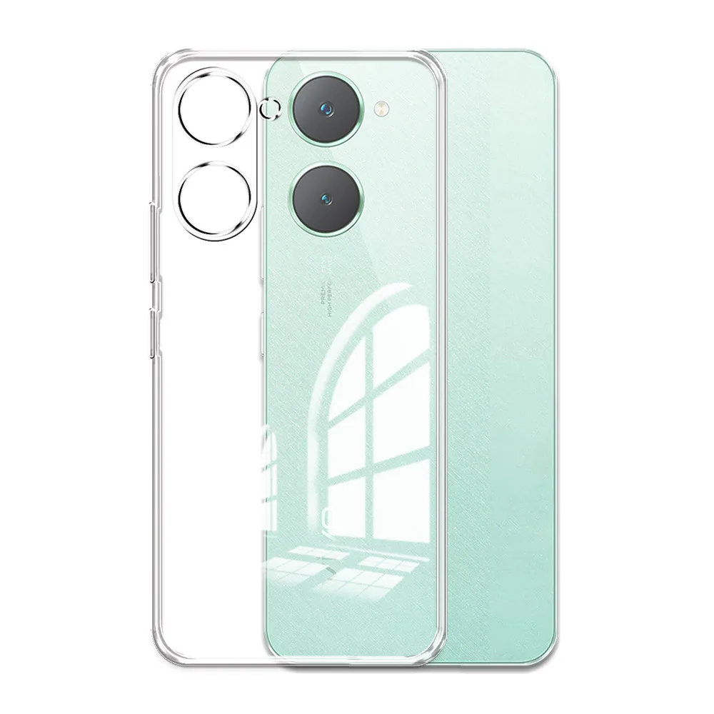 For Vivo Y03 4G Case V2332 Clear Soft Silicone Phone Case For Vivo Y03 Y 03 Transparent Shockproof Coque on VivoY03 6.56'' Funda