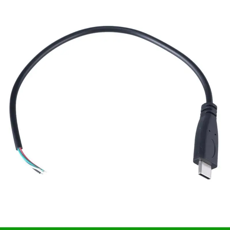 U55C USB C Pigtail 4Pin Power Cable Cord 480Mbps Data Line Support 5V 3A Charging