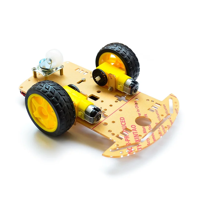 M15K-Diy Kit 2WD หุ่นยนต์สมาร์ทชุดแชสซีรถพร้อมตัวเข้ารหัสความเร็ว DIY การศึกษาหุ่นยนต์สมาร์ทชุดรถ