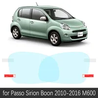 Car Rearview Mirror Protective Film For Toyota Passo Daihatsu Sirion Boon M300 M600 300 600 2004~2016 Waterproof Car Sticker
