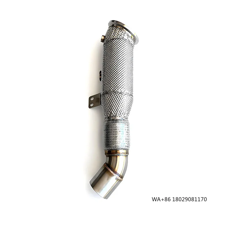 

Высокопроизводительная теплоизолированная приемная труба (даунпайп) OEM из нержавеющей стали без катализатора для X7 B58 3.0T G07 2019-2022