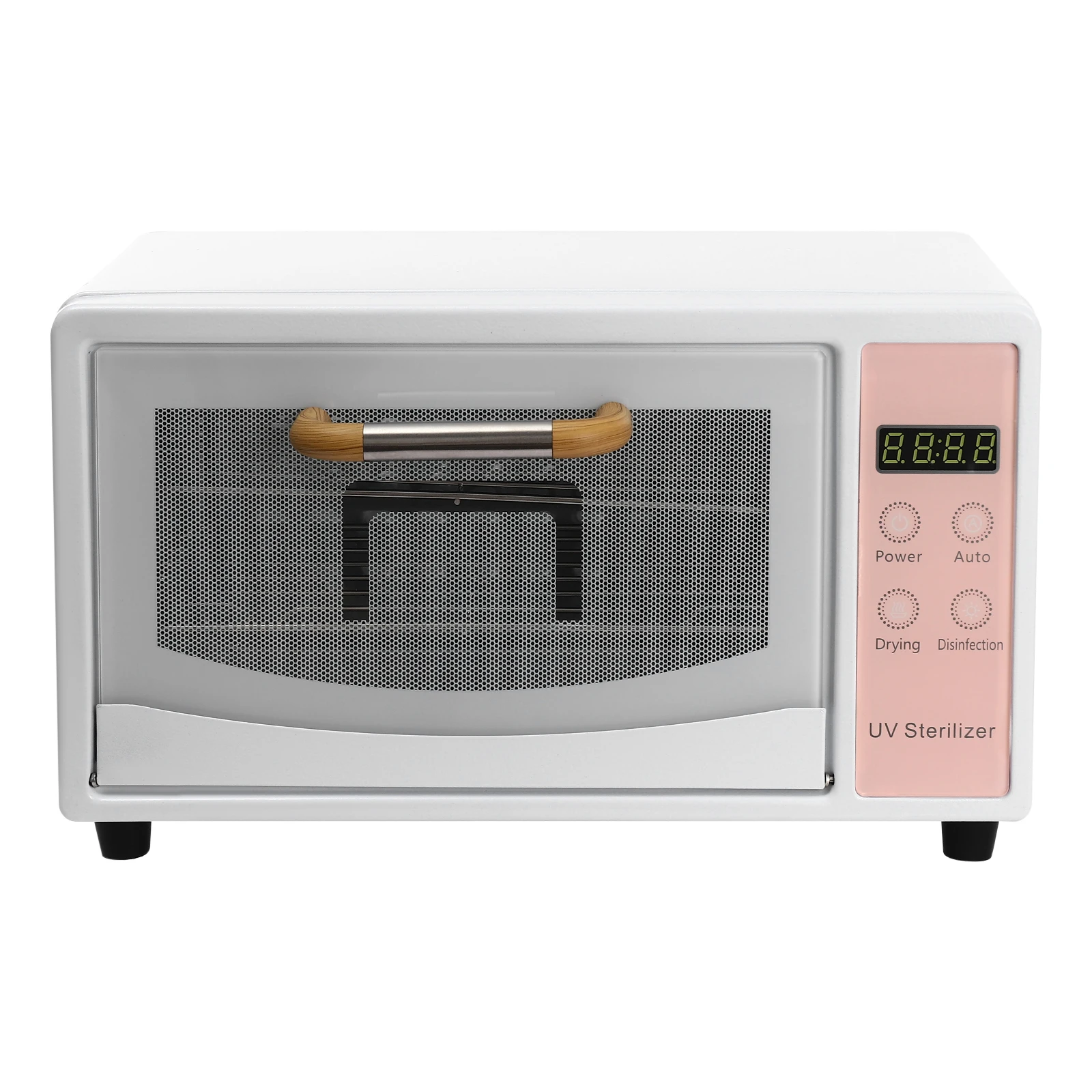 160W nagelreiniger droogbox multifunctionele sterilisator voor nagel-, kapper- en tandheelkundige gereedschappen 110V zwart / wit / roze