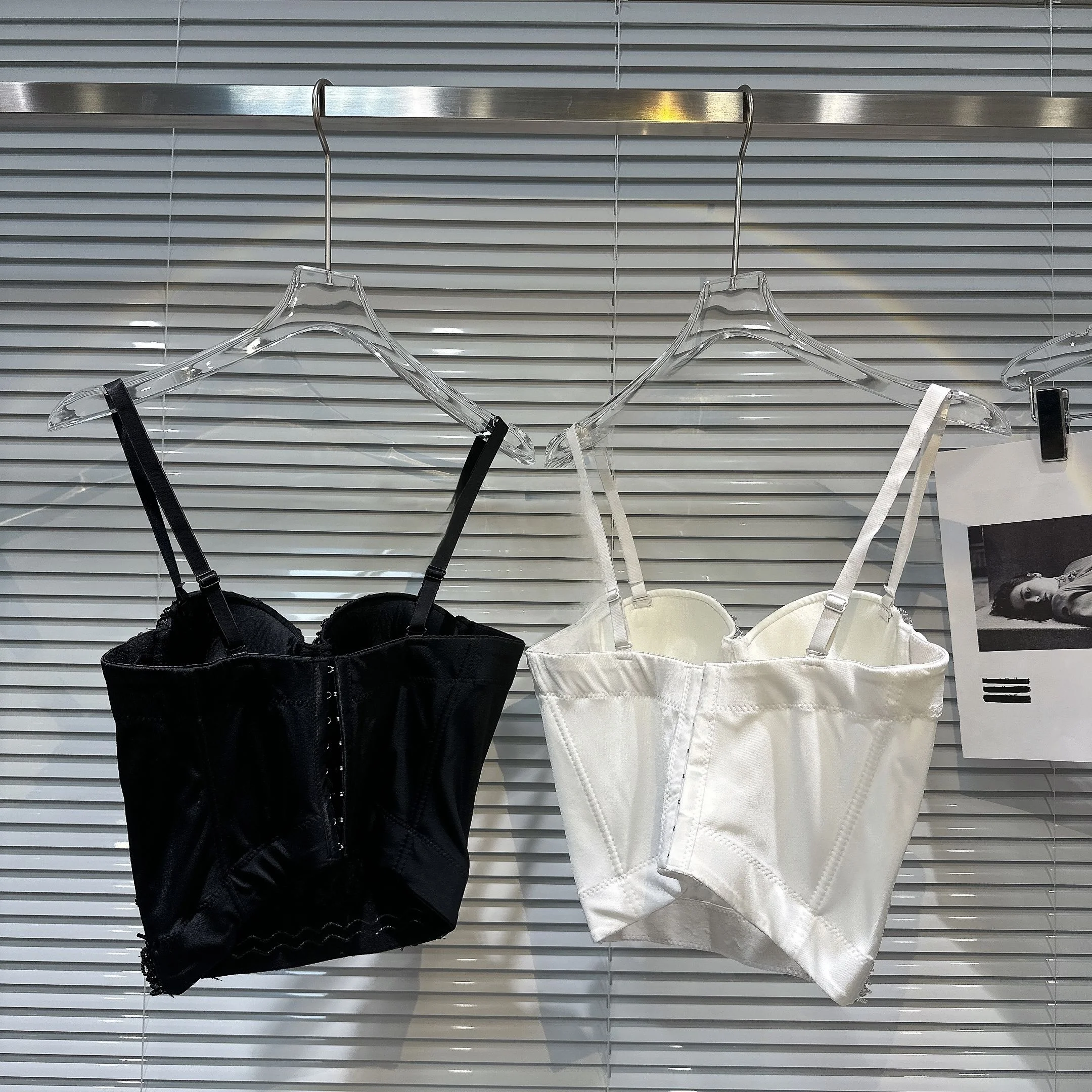 مطرز Fibone تصميم المحاصيل الأعلى حزام سترة الثقيلة التطريز iny الترتر ثلاثية الأبعاد تصميم ort Sle التصميم الأصلي المرأة سترة #4