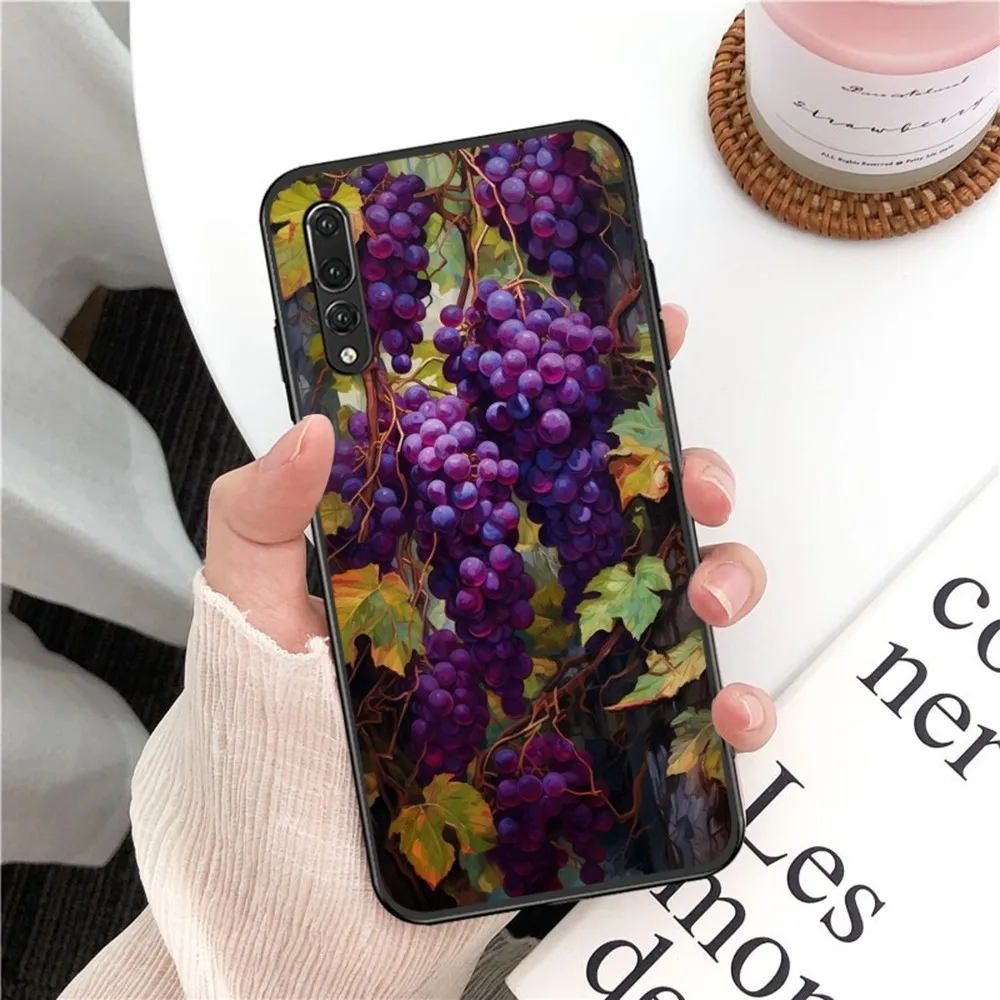 Fruit Grape Phone Case For Samsung J 7 plus 7core J7 neo J6 plus prime J6 J4 J5 Mobile Cover