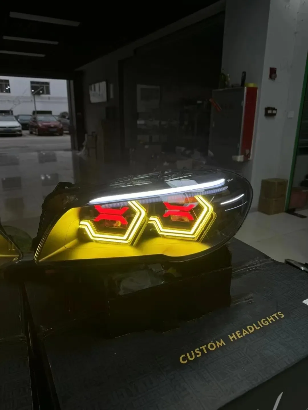 

Светодиодная фара для BMW F18 OSS дневного света DRL, фара ближнего и дальнего света, указатель поворота