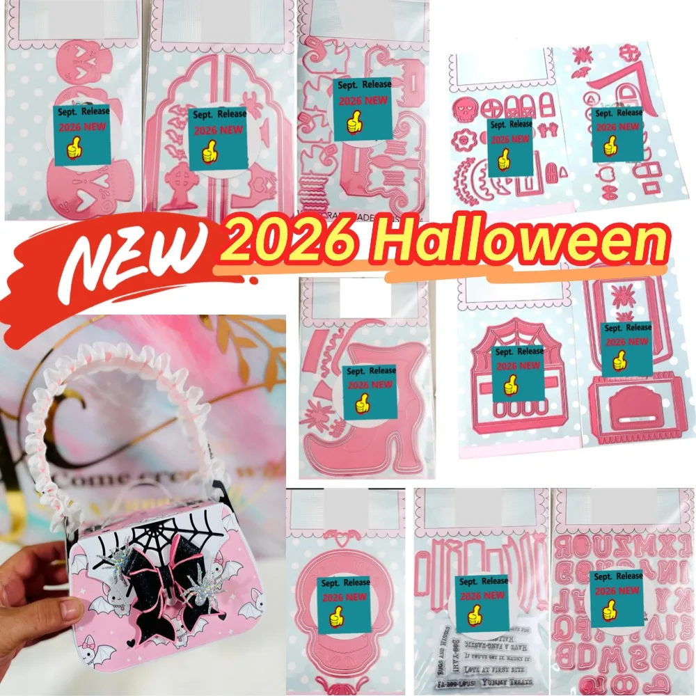 Seaside Vacation Series 2026 Neue Metall-Stanzformen für Bastelarbeiten, Prägung, Papier-Grußkartenherstellung, Vorlage, DIY, handgefertigt
