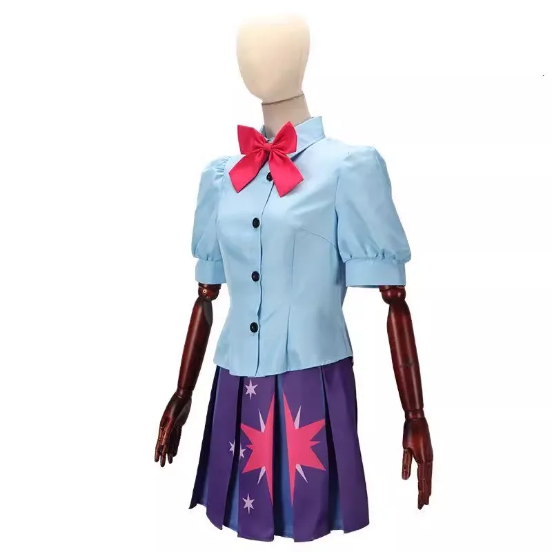 زي توايلايت سباركل التأثيري للنساء البالغات، فستان صيفي موحد، زي الهالوين، أزياء كرنفال للبالغين