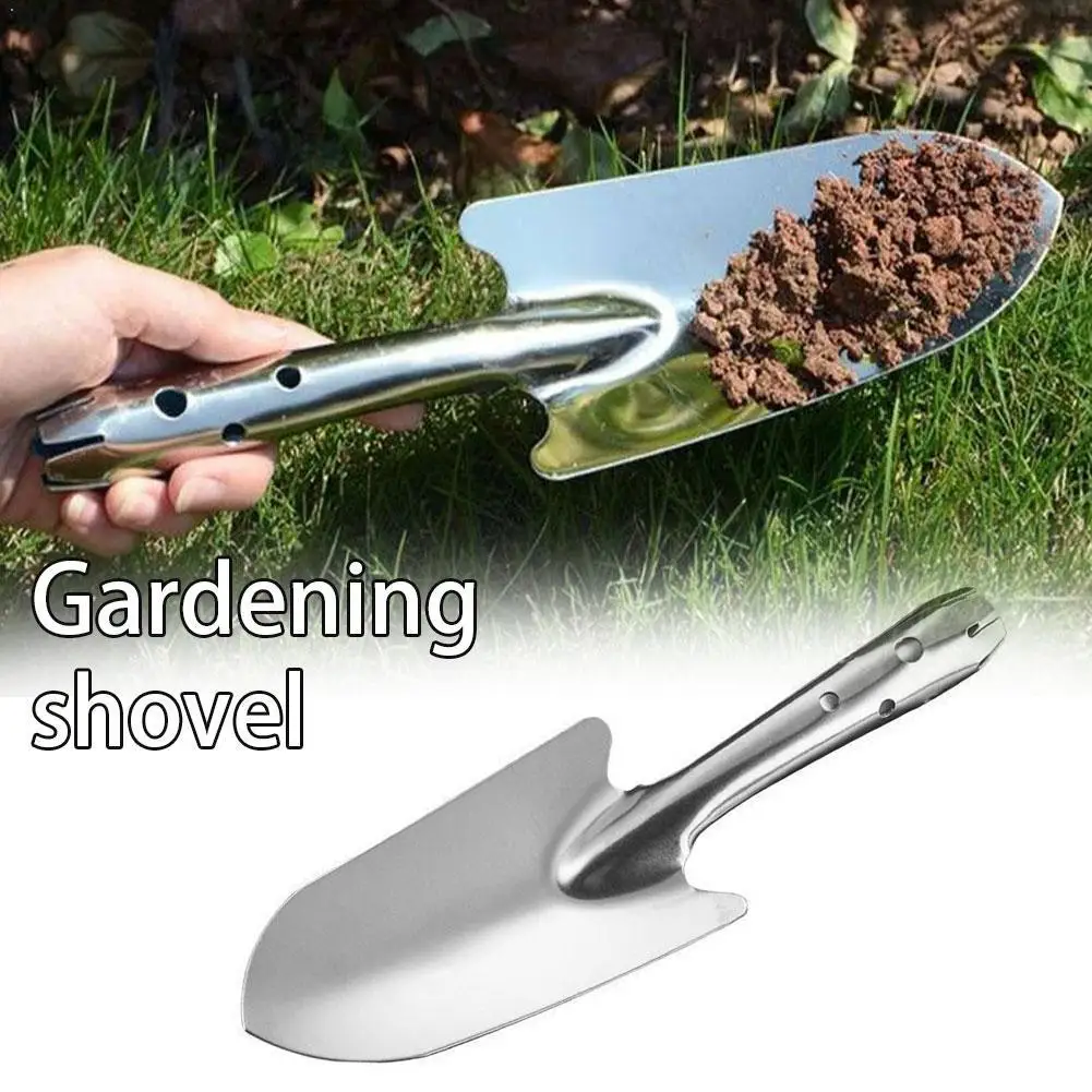 

Stainless Steel Small Shovel Planting Flowers Garden Tools Pot Planting Gardening Digging Soil Succulent Flower Spade