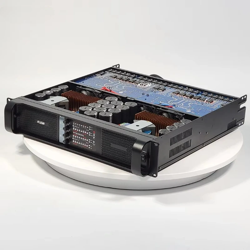 2200 واط X4 8 أوم عالية الأداء المهنية مضخم رقمي ستيريو 2U مكبر كهربائي الراقية العروض الكبيرة القضبان الطرف #1