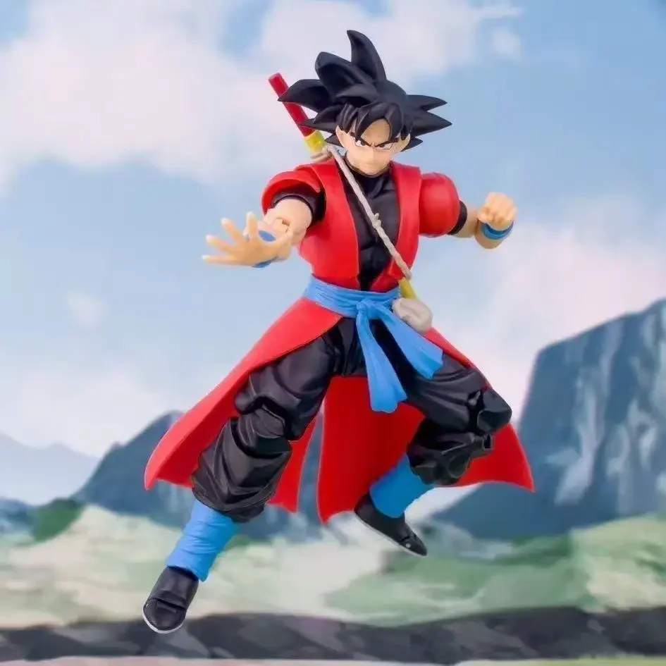 Demoniacal Fit SHF SSJ Time Vanguard 6 بوصة أنيمي عمل الشكل أرقام تمثال نموذج ألعاب مخصصة الهدايا