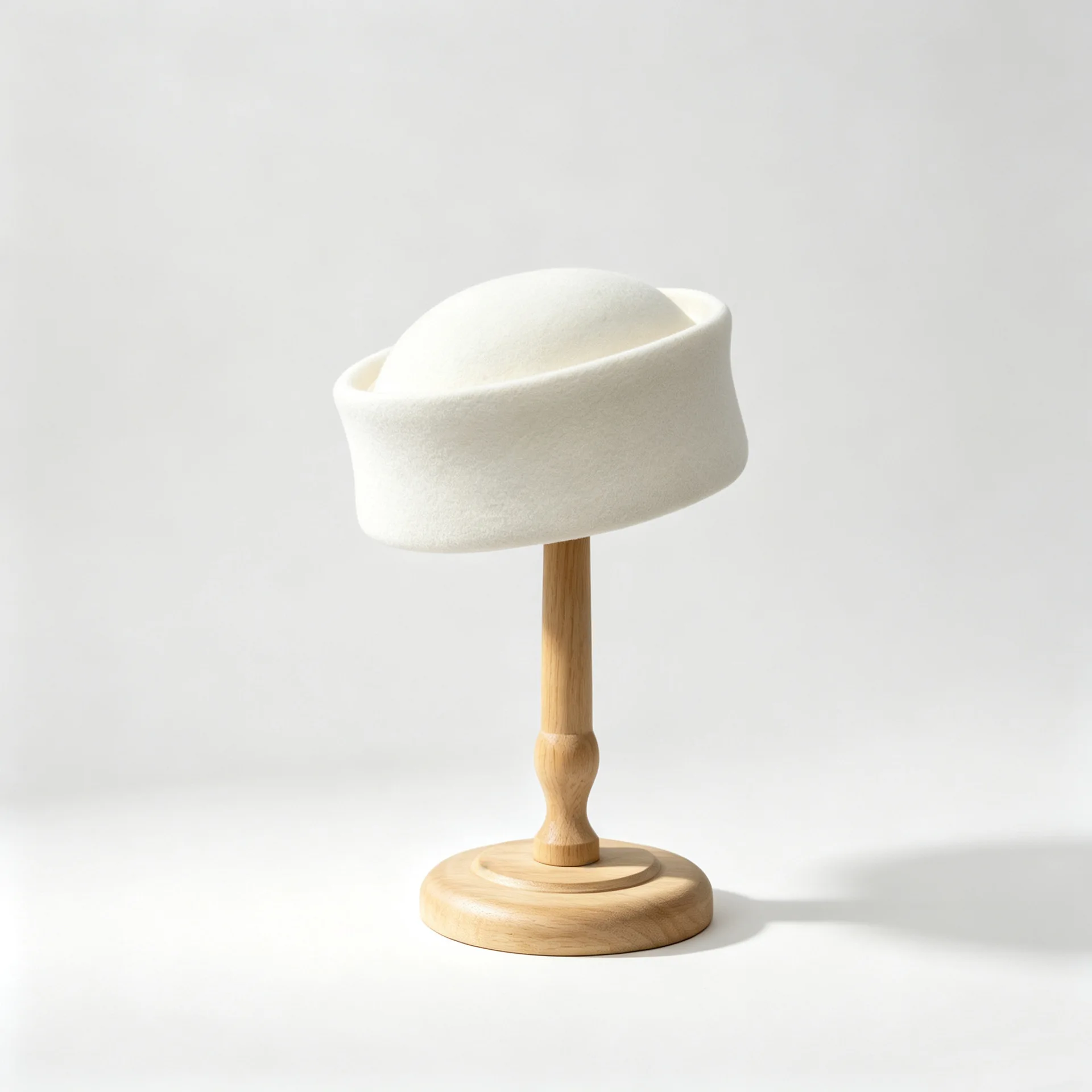 100% Wool Felt Pill Box Hat Solid Color beret Vintage Short Cylinder Cap Autumn Winter Medicine Box Hat Fashion Fascinator hat