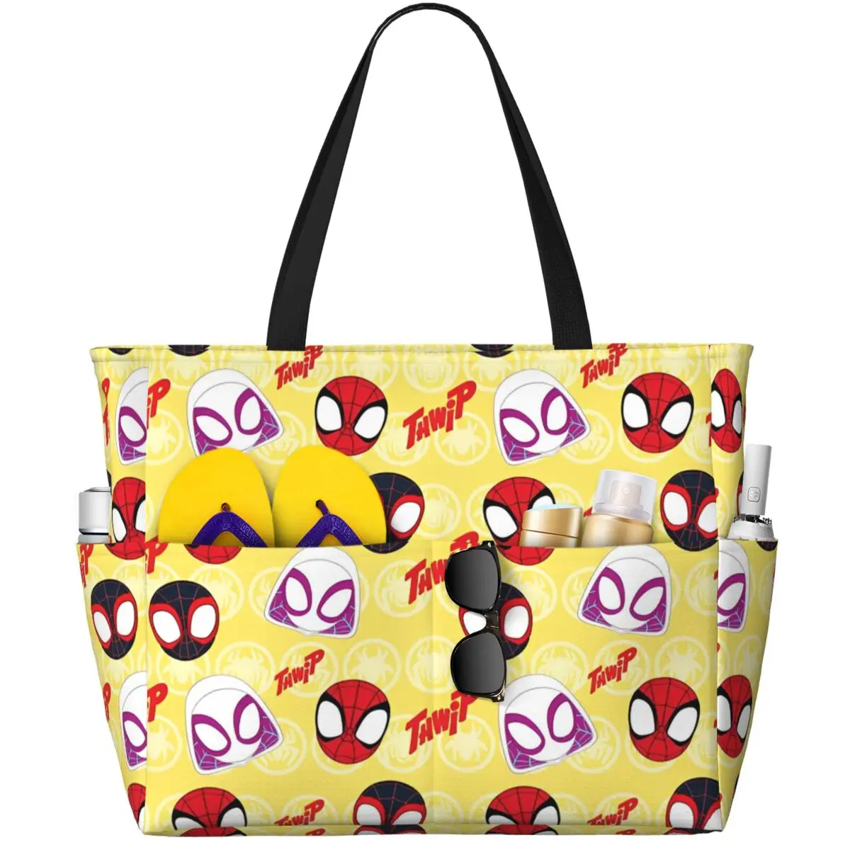 

Fashion Spider Man Spider-Man Super Hero Women Tote Bag for Shopping Large Beach Bags for Vocation