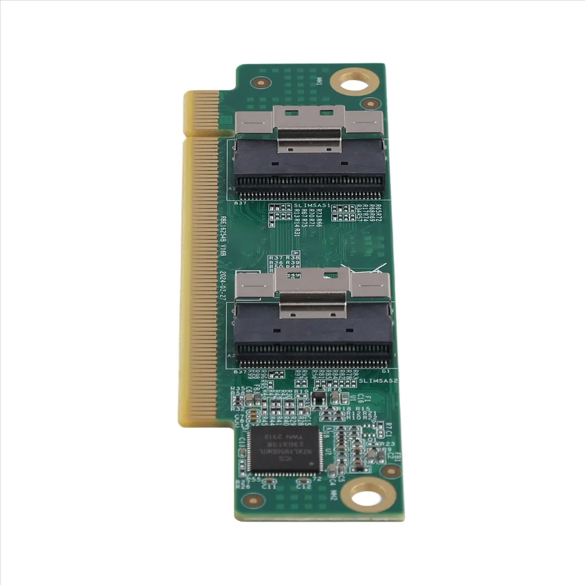 Super Sale SFF-8654 to PCIe X16 Converters Supports SFF-8654 to PCIe Interfaces Convert Card Adapters for 1U Server