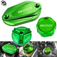 For Kawasaki Ninja500 Z500 Ninja 500 Z 500 SE 2024 2025 Motorcycle Front Rear Brake Fluid Reservoir Cover Engine Oil Filler Cap