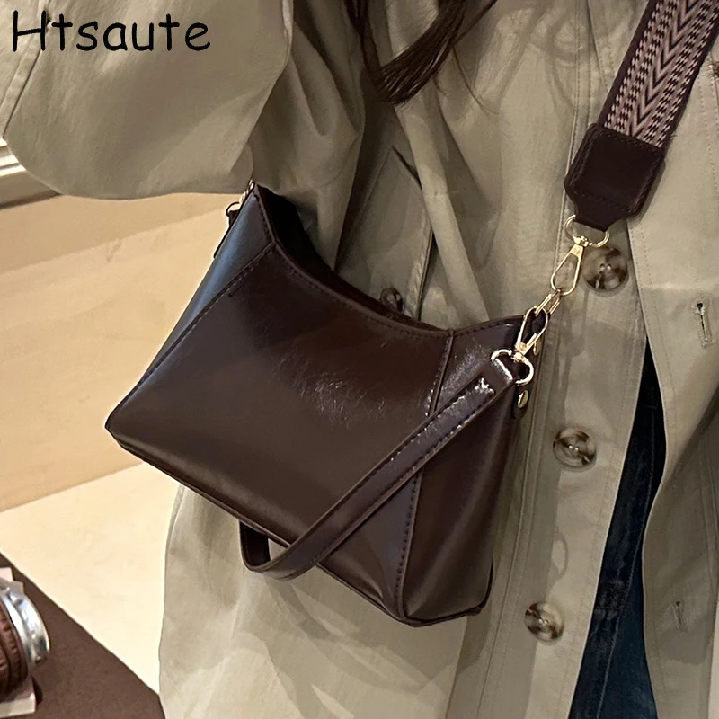 

Women Multiple Colors Retro Underarm Bags Handbag PU Leather Shoulder Bag Designer Brand Mini Tote Bag Crossbody Bags Pouch