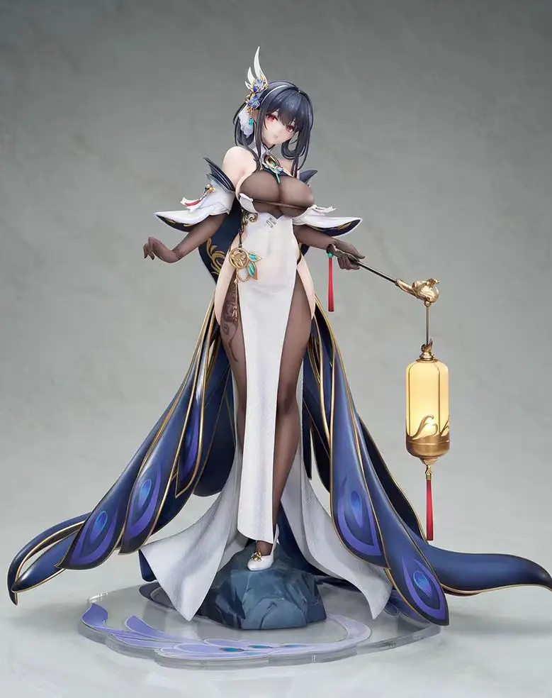 الشكل تشن هاي لعبة مجسمة Azur Lane لعبة شخصية النحت عمل أنيمي الكرتون تحصيل تمثال تمثال #1