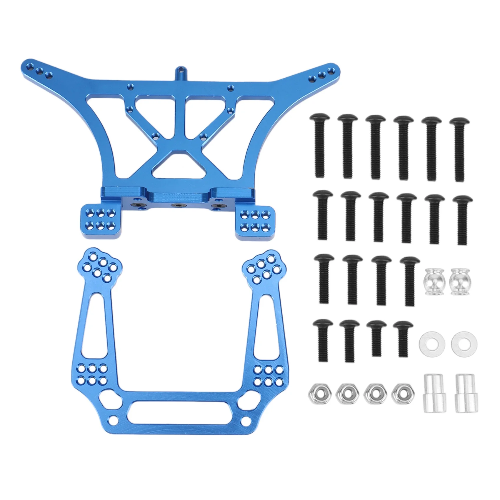 Metal Front and Rear Shock Tower 3638 3639 for 1/10 Traxxas Slash Rustler Bandit Stampede 2WD VXL F-150 Raptor Upgrades Parts