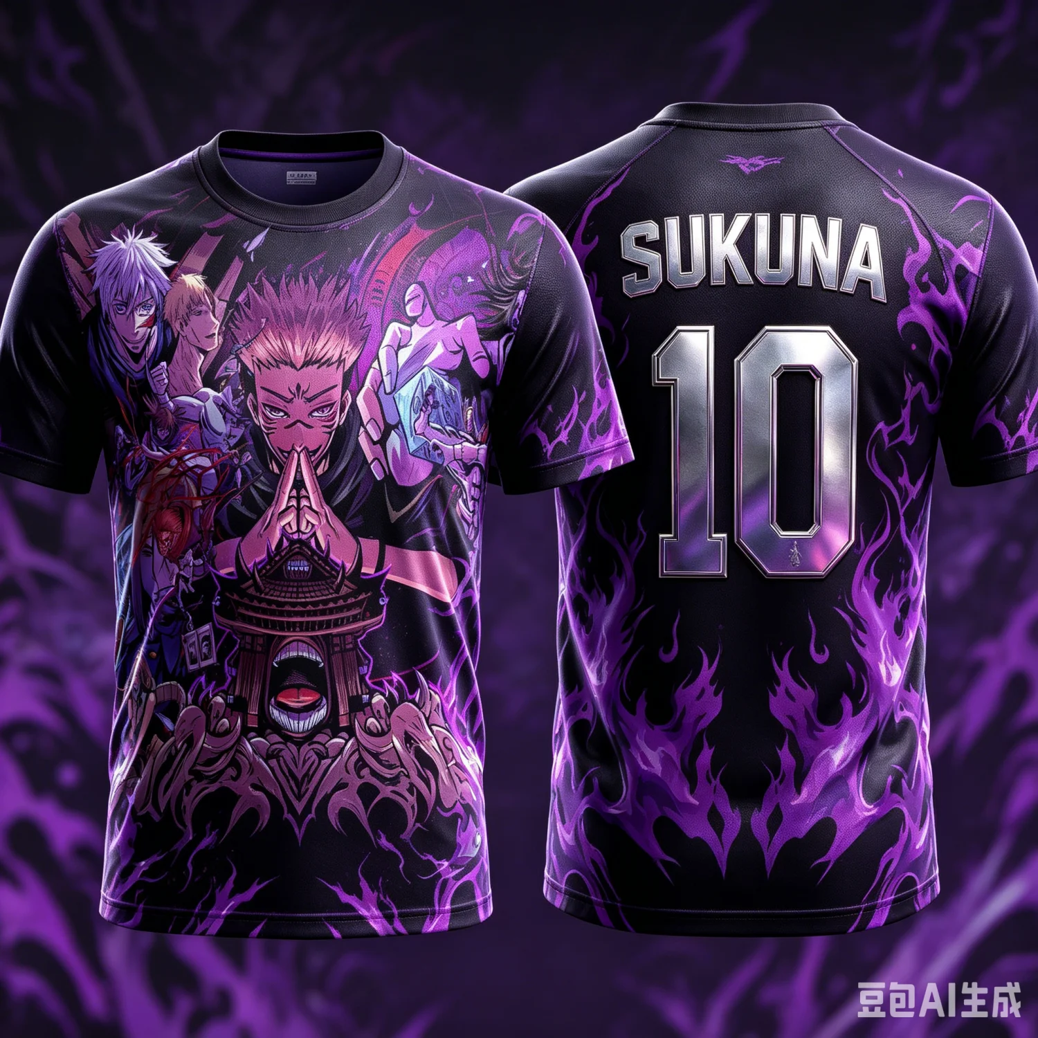 2026 Summer Jujutsu Kaisen Retro Cosplay T-shirt Men's 3D Printed Jiu Jitsu Short-sleeved Family Unisex Children's Sports Shirt