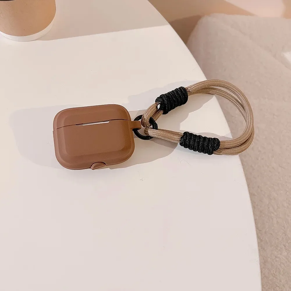 Earphone Case with Lanyard Strap for AirPort Pro 2 2022 2nd Generation Air Pods 3 2 1 3rd Gen Cover Accessories