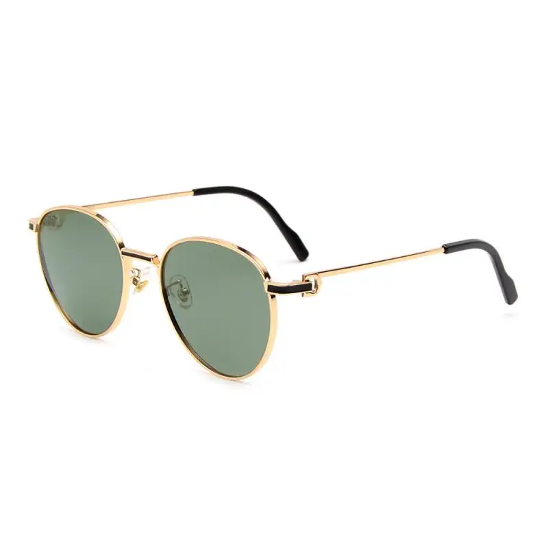 Caterside Retro Polarisierte Pilot Sonnenbrille Männer und Frauen Oval Metall Rahmen Sonnenbrille Party Outdoor Fahren Sport Shades Sommer – Detail 9