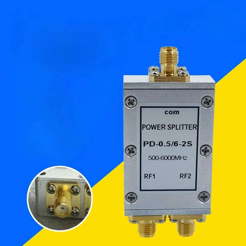 

SMA One Point Two Divider, Two Power Divider Microstrip RF Power Divider 500-6000MHz