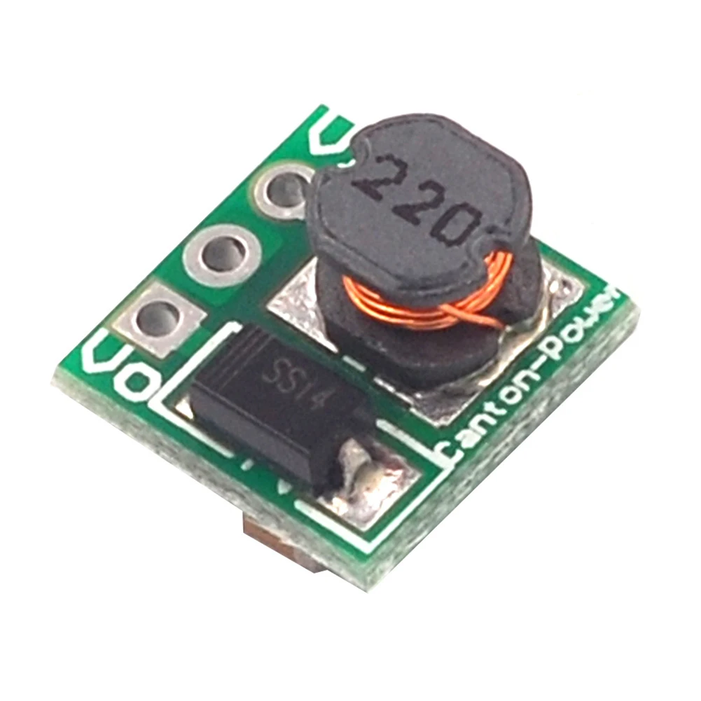 Voltage Boost Converter Board 1.5V 1.8V 2.5V 3V 3.3V 3.7V 4.2V To 5V Boost Conversion Module 150KHZ Frequency 480mA Output