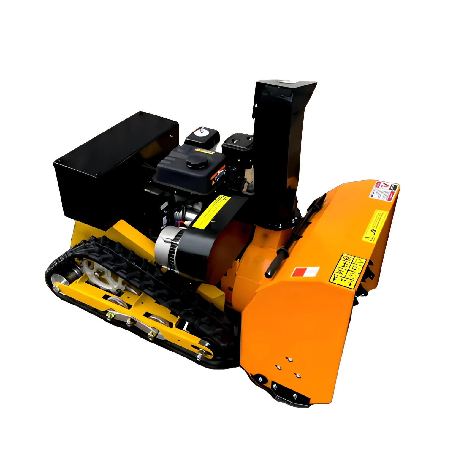 High Horsepower Crawler Snowplow Remote Control Snow Blower Sweeper Road Robot Winter Cleaning Snow Removal Machine
