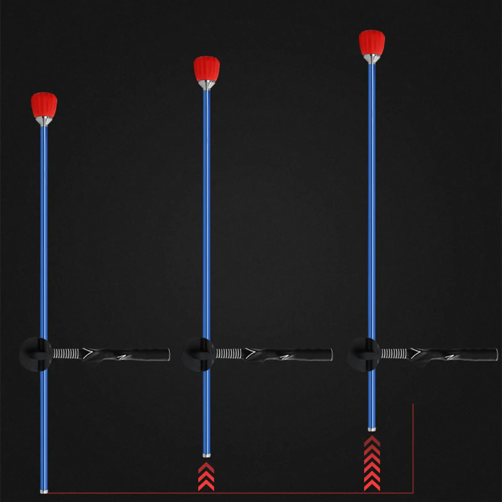 Golf Swing Training Equipment for Beginner Golfers Increase Flexibility Swing Power with Comfortable Grip Handle