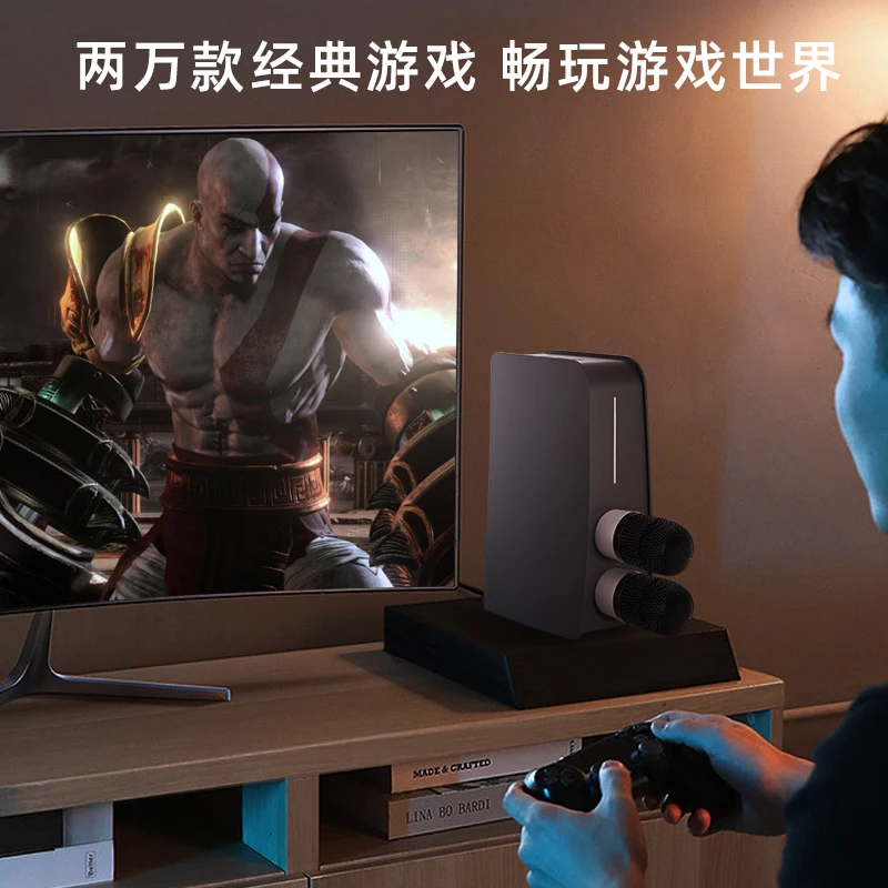 Portable Karaoke Speaker Machine 4k Video Game Console All In One Kbox For Home