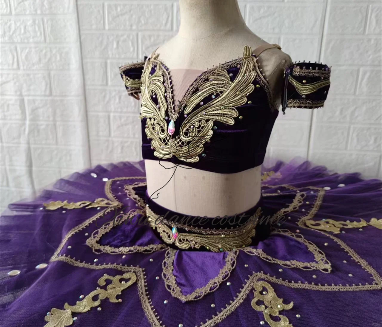 Professional high-quality custom-size ballet performance ballet costume high-end competition ballet dress