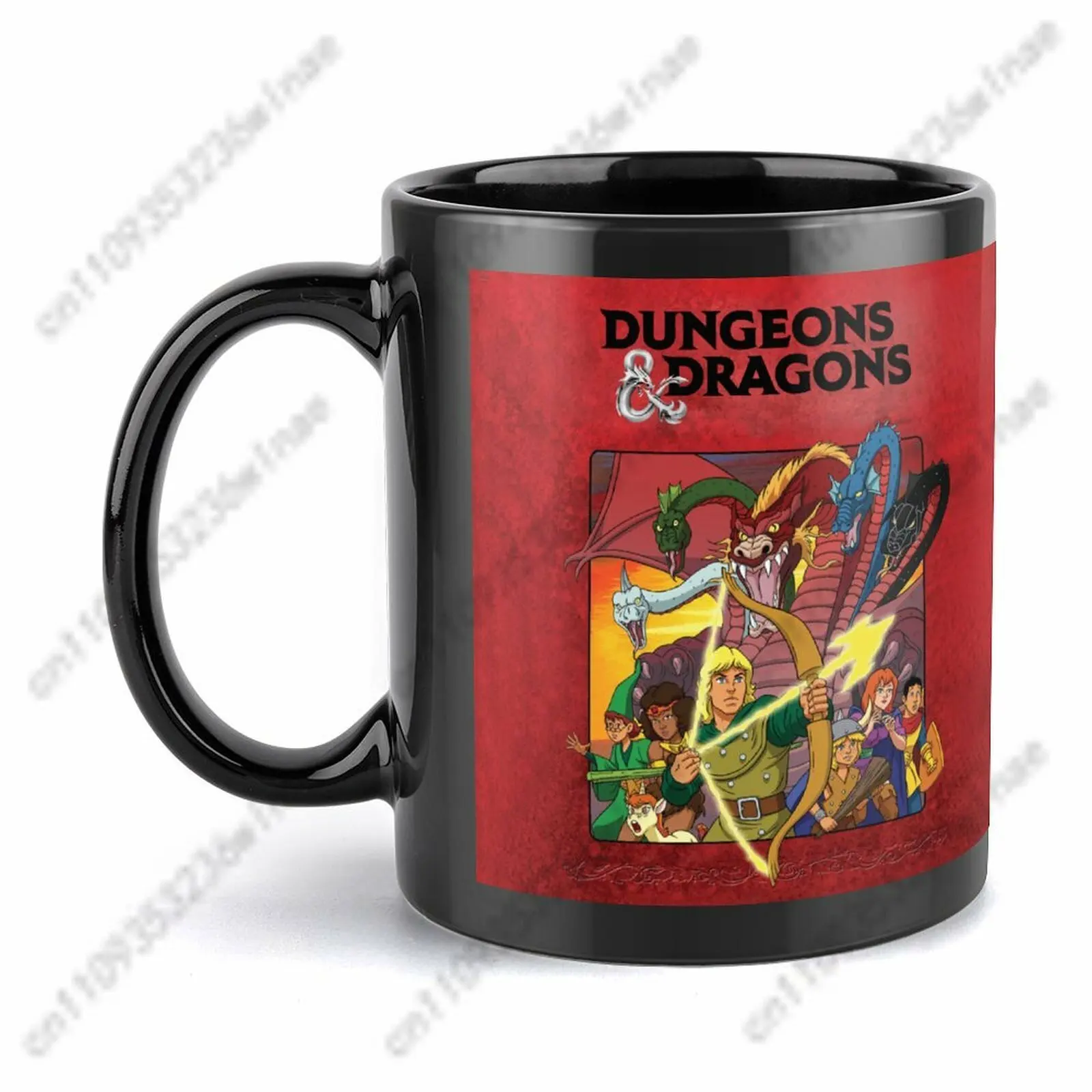 

Dungeons Dragons Mugs Mens Womens Water Cups Durable Sturdy Smooth Surface Mug Personalized Custom Coffee Cup Cosplay Gift