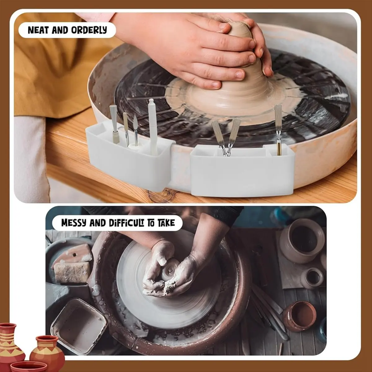 AB06 2-Pack Pottery…