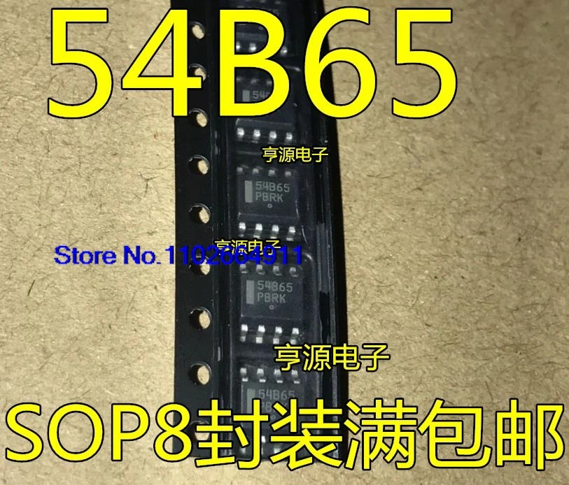 (10 adet/grup) 54B65 NCP1654 NCP1654BD65R2G SOP-8