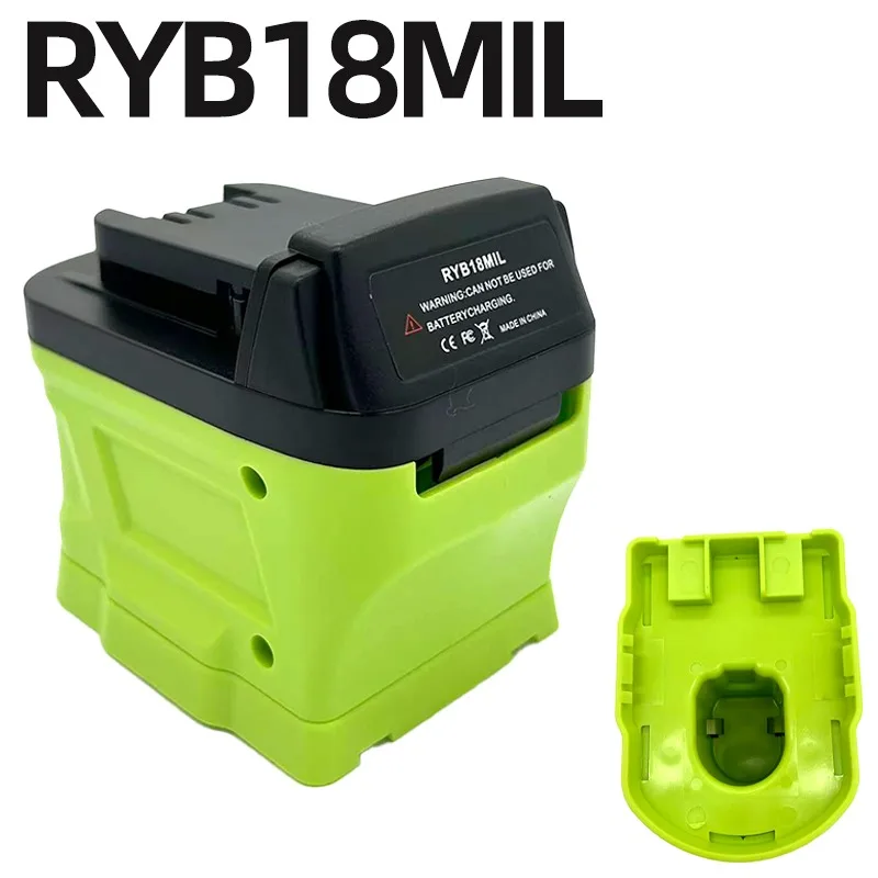 RYB18MIL Battery Adapter Converter Convert P102 18V Battery To Specification Compatible with 48-11-1880 18V Cordless Power Tools